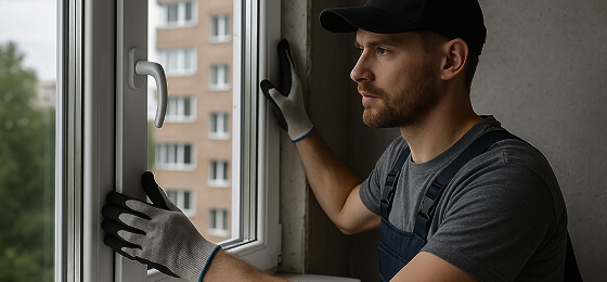 Монтаж пластиковых окон